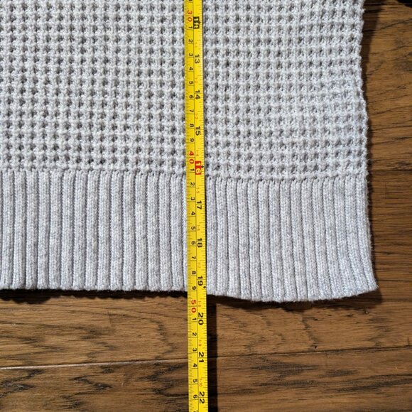 American Eagle Dreamspun mock neck sweater grey size XS/small - Picture 9 of 16